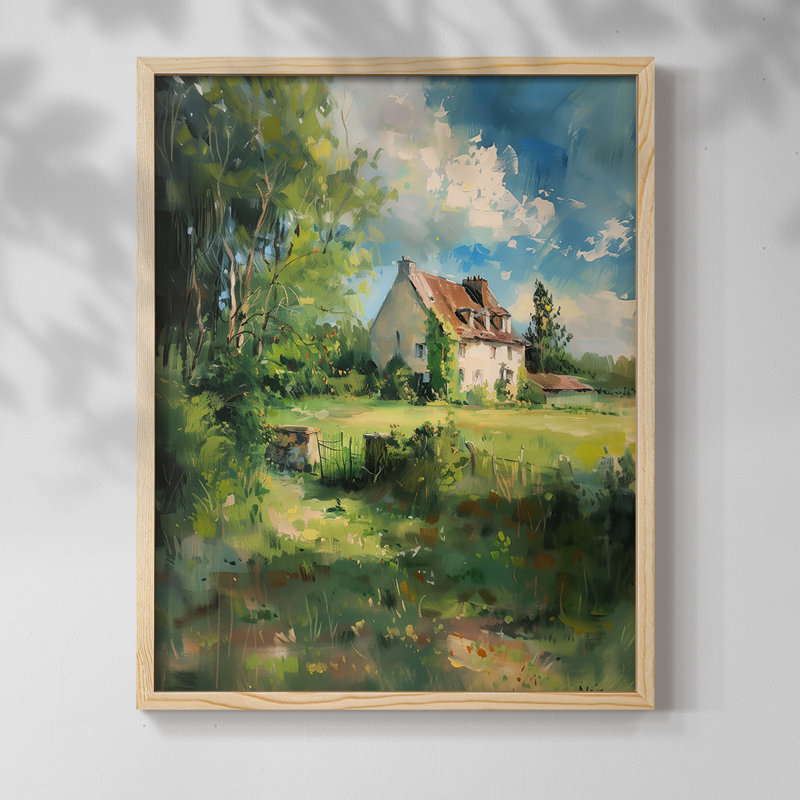 Winston Porter LANDSCAPES Series C -Premium Framed Print -Ready to